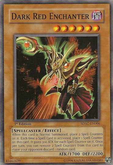 Dark Red Enchanter [SDSC-EN006] Common 