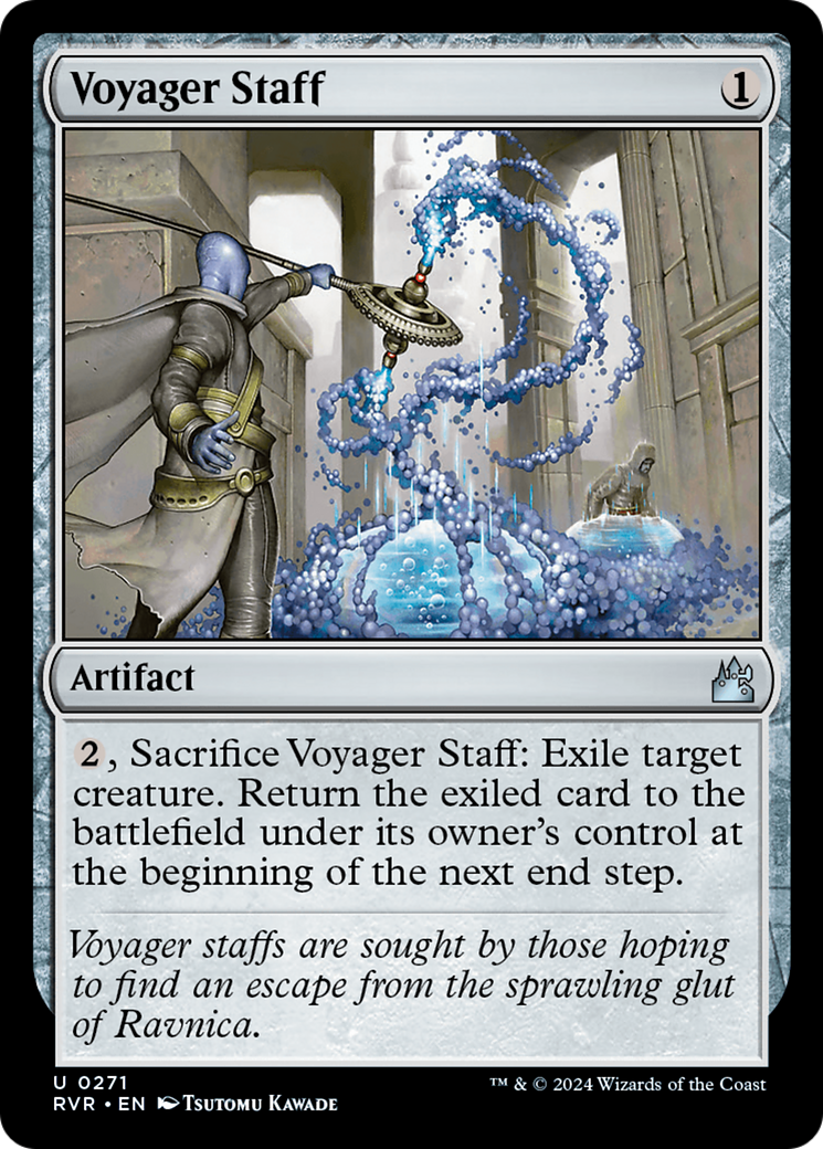 Voyager Staff [Ravnica Remastered] 