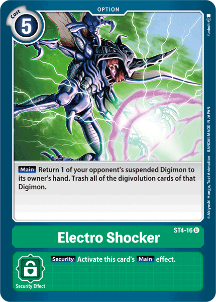 Electro Shocker [ST4-16] [Starter Deck: Giga Green]