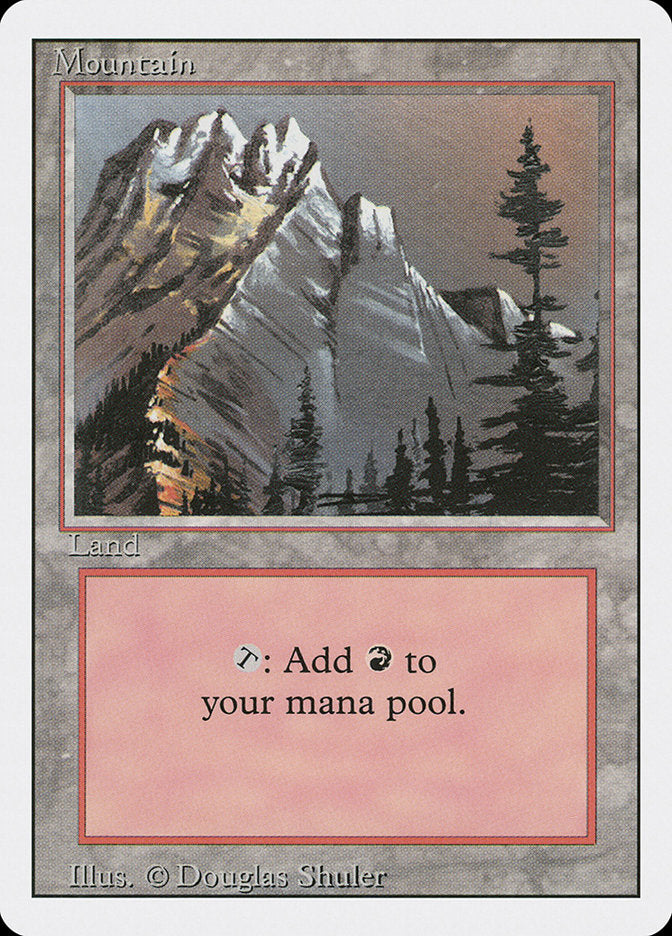 Mountain (Snow Top / Highest Point on Left) [Revised Edition] 