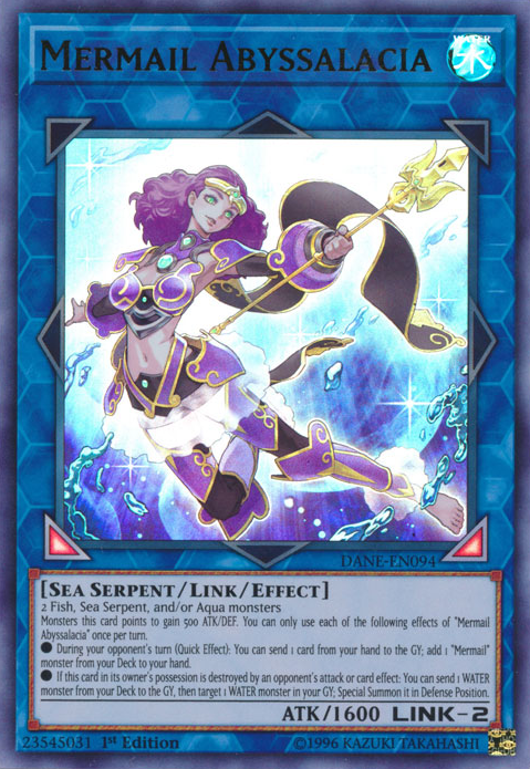 Mermail Abyssalacia [DANE-EN094] Ultra Rare 