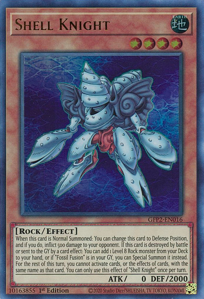 Shell Knight [GFP2-EN016] Ultra Rare 