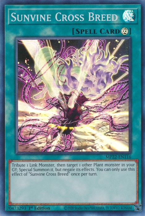 Sunvine Cross Breed [MP22-EN116] Super Rare 
