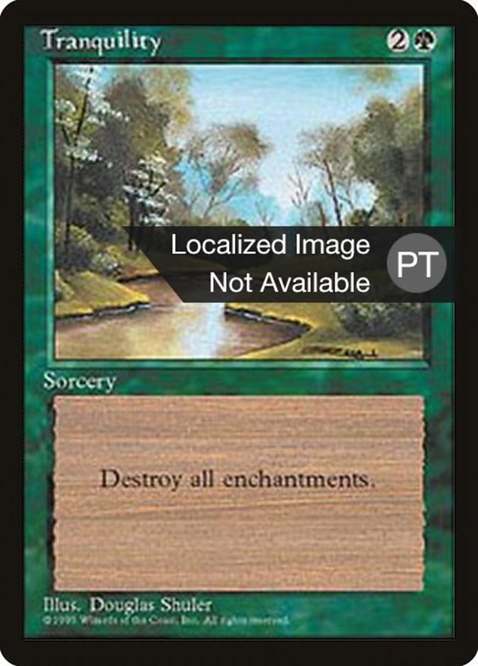 Tranquility [Fourth Edition (Foreign Black Border)] 