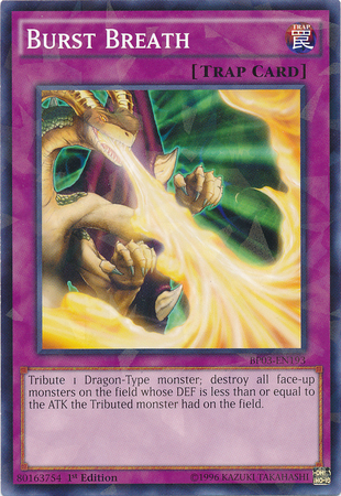 Burst Breath [BP03-EN193] Shatterfoil Rare 