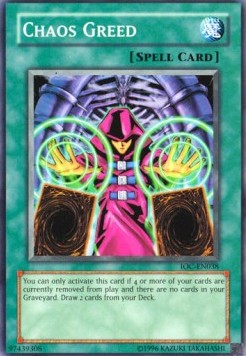 Chaos Greed [IOC-EN038] Common 