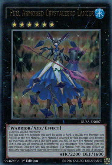 Full Armored Crystalzero Lancer [DUSA-EN007] Ultra Rare 