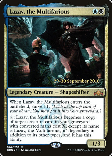 Lazav, the Multifarious [Guilds of Ravnica Prerelease Promos] 