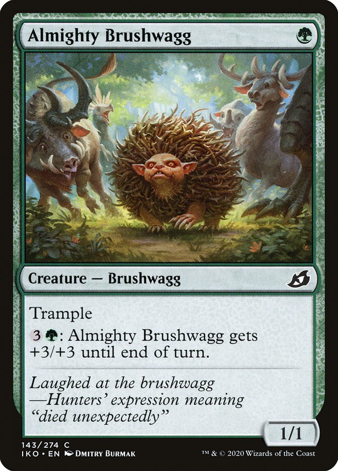 Almighty Brushwagg [Ikoria: Lair of Behemoths] 