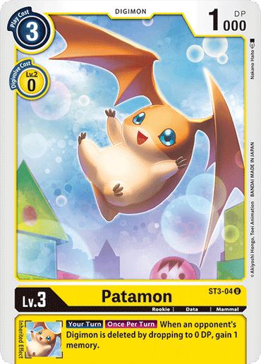 Patamon [ST3-04] [Starter Deck: Heaven's Yellow] 