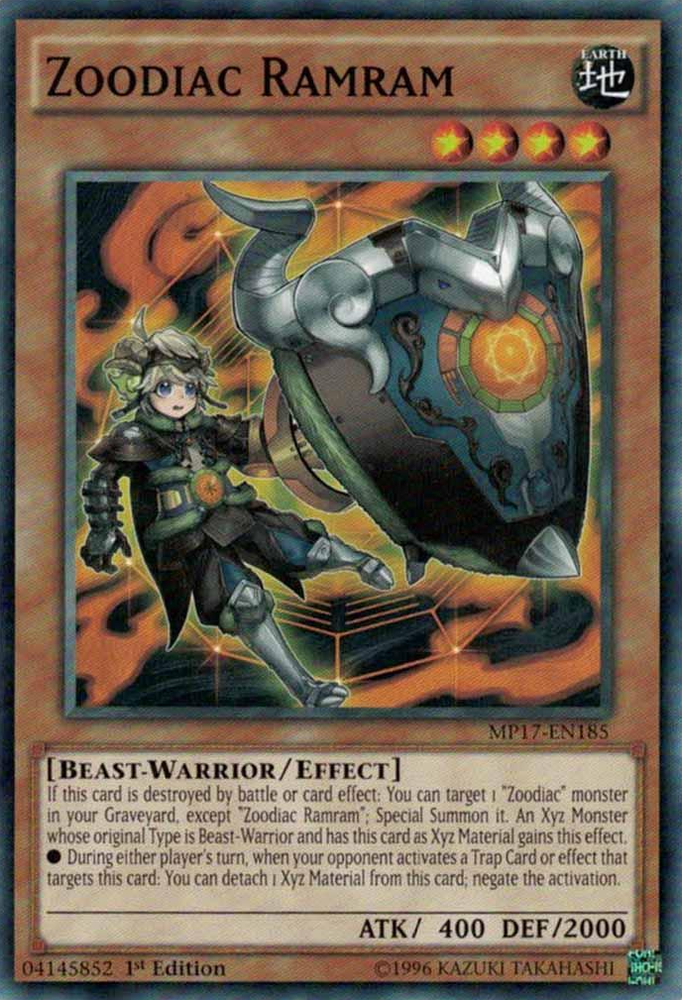 Zoodiac Ramram [MP17-EN185] Common 