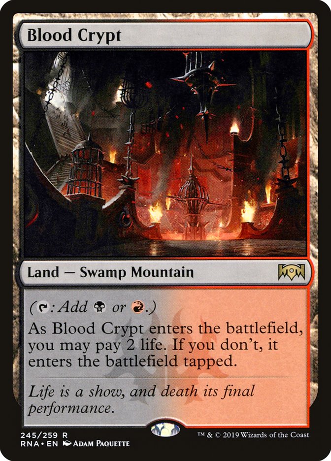 Blood Crypt [Ravnica Allegiance] 