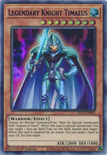 Legendary Knight Timaeus (Purple) [DLCS-EN001] Ultra Rare 