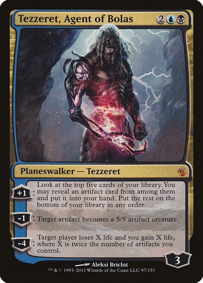 Tezzeret, Agent of Bolas [Mirrodin Besieged] 