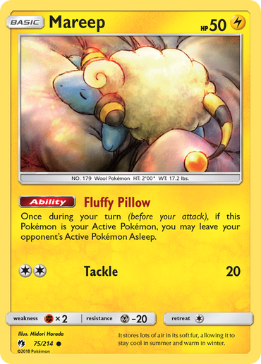 Mareep (75/214) [Sun & Moon: Lost Thunder]