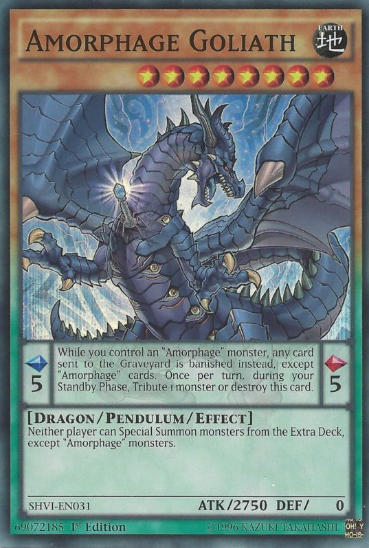 Amorphage Goliath [SHVI-EN031] Super Rare 