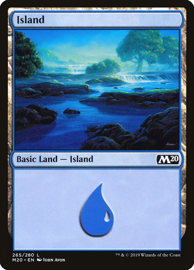 Island (265) [Core Set 2020] 