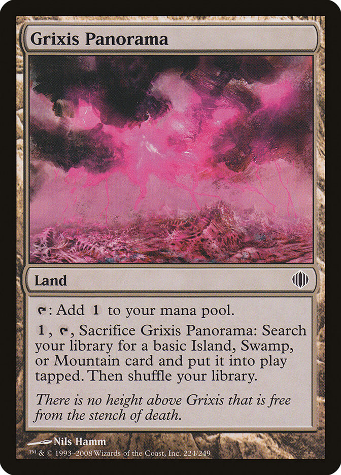 Grixis Panorama [Shards of Alara] 