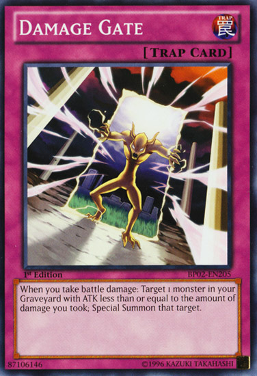Damage Gate [BP02-EN205] Mosaic Rare 