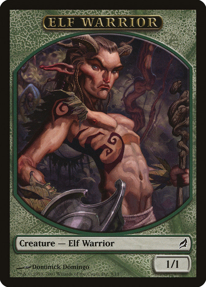 Elf Warrior Token [Lorwyn Tokens] 