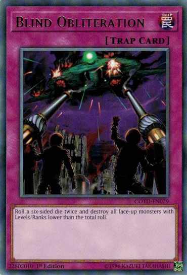 Blind Obliteration [COTD-EN079] Rare 