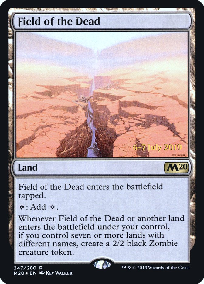 Field of the Dead [Core Set 2020 Prerelease Promos] 