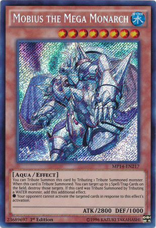 Mobius the Mega Monarch [MP14-EN217] Secret Rare 