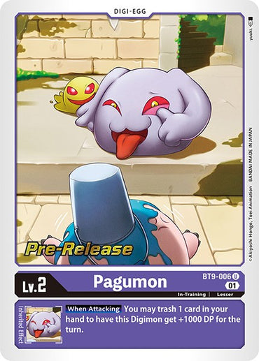 Pagumon [BT9-006] [X Record Pre-Release Promos] 
