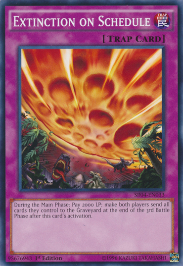 Extinction on Schedule [SR04-EN033] Common 