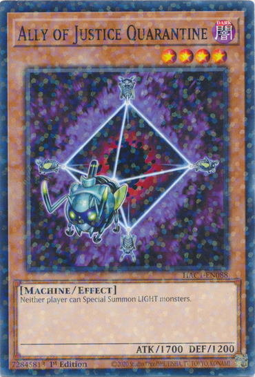 Ally of Justice Quarantine (Duel Terminal) [HAC1-EN088] Common 