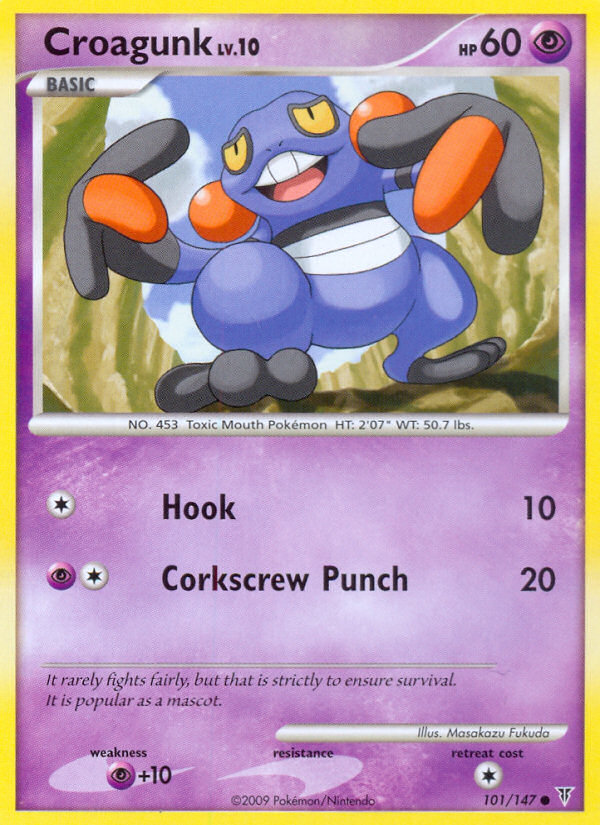 Croagunk (101/147) [Platinum: Supreme Victors] 
