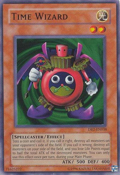 Time Wizard [DB2-EN038] Super Rare 