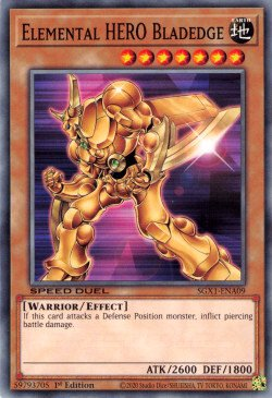 Elemental HERO Bladedge [SGX1-ENA09] Common 