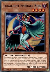 Lunalight Emerald Bird [LDS2-EN127] Common 