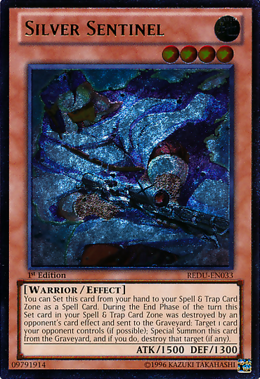Silver Sentinel [REDU-EN033] Ultimate Rare 