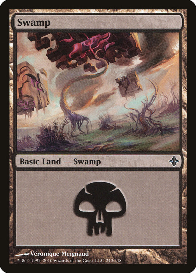 Swamp (240) [Rise of the Eldrazi]