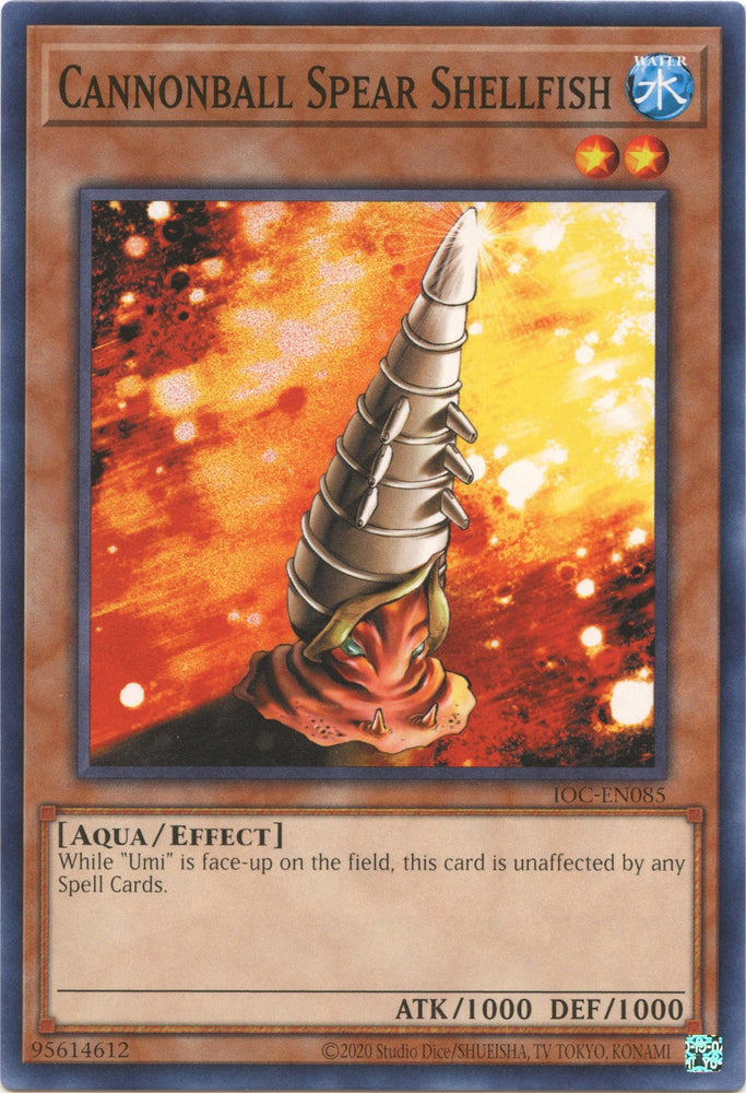 Cannonball Spear Shellfish (25th Anniversary) [IOC-EN085] Common 