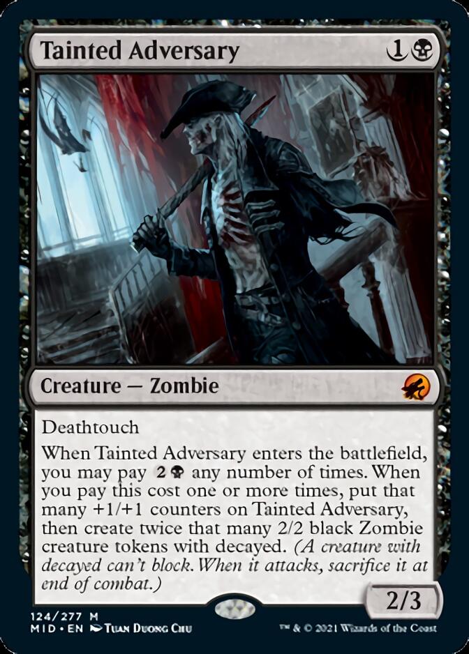 Tainted Adversary [Innistrad: Midnight Hunt] 