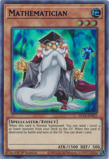 Mathematician (Purple) [DLCS-EN025] Ultra Rare 