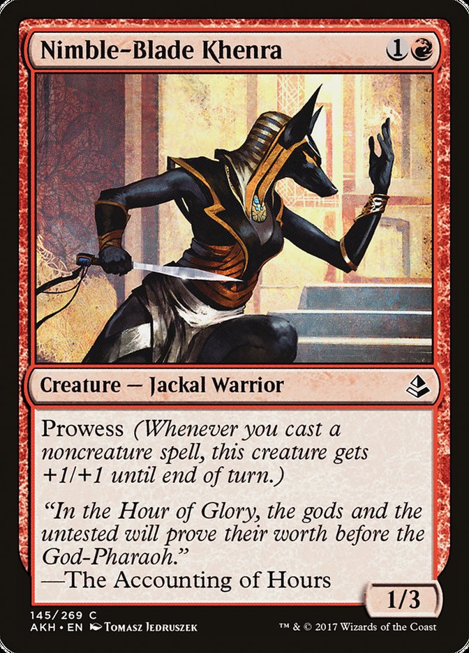 Nimble-Blade Khenra [Amonkhet] 