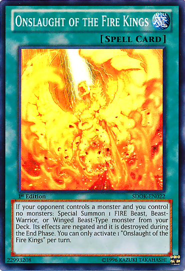 Onslaught of the Fire Kings [SDOK-EN022] Super Rare 