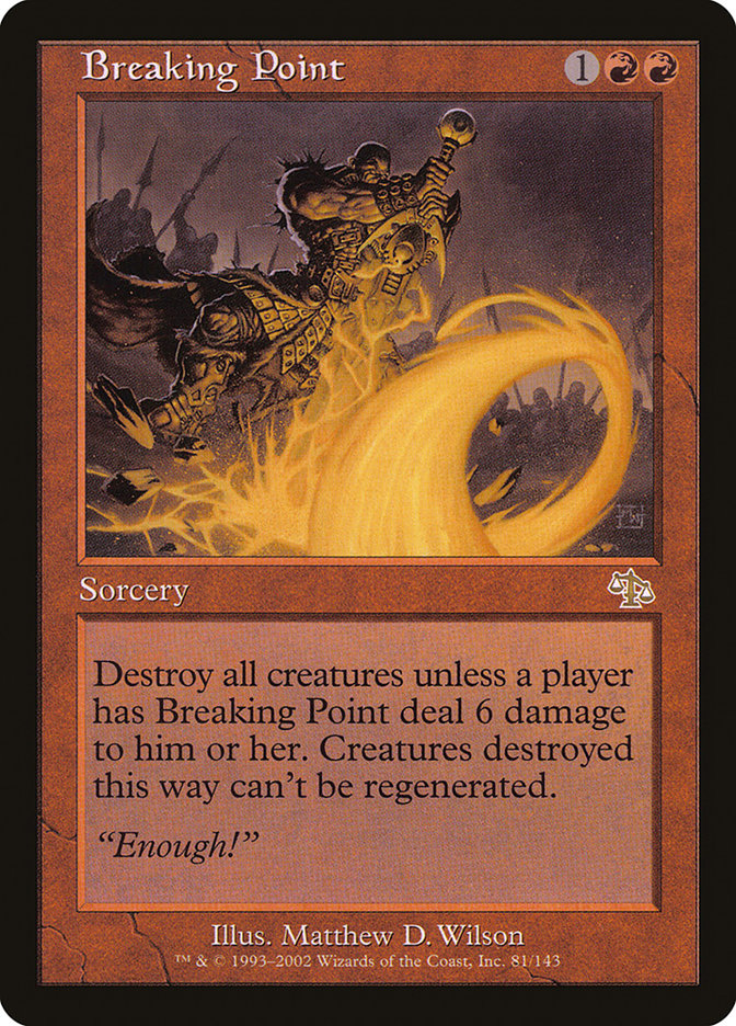 Breaking Point [Judgment] 