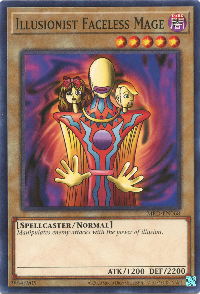 Illusionist Faceless Mage (25th Anniversary) [MRD-EN068] Common 