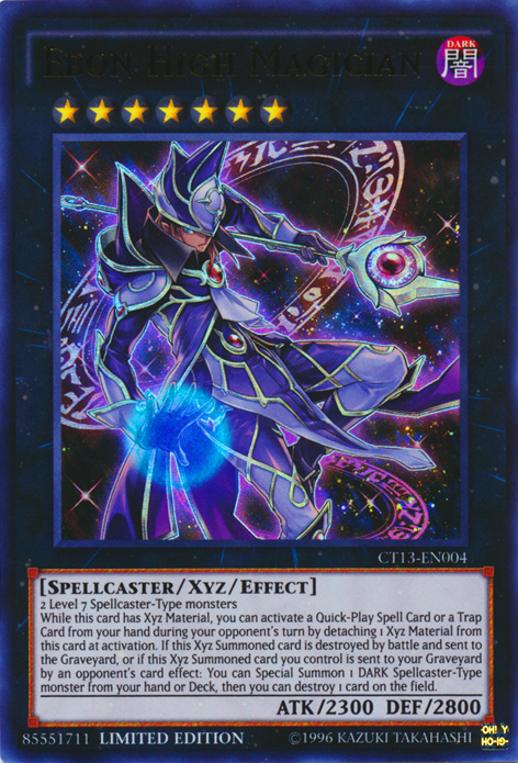 Ebon High Magician [CT13-EN004] Ultra Rare 