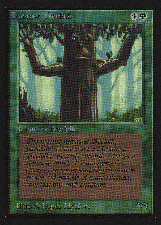 Ironroot Treefolk [International Collectors' Edition] 