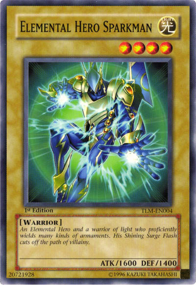 Elemental Hero Sparkman [TLM-EN004] Common 