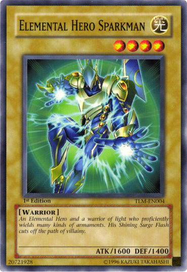 Elemental Hero Sparkman [TLM-EN004] Common 