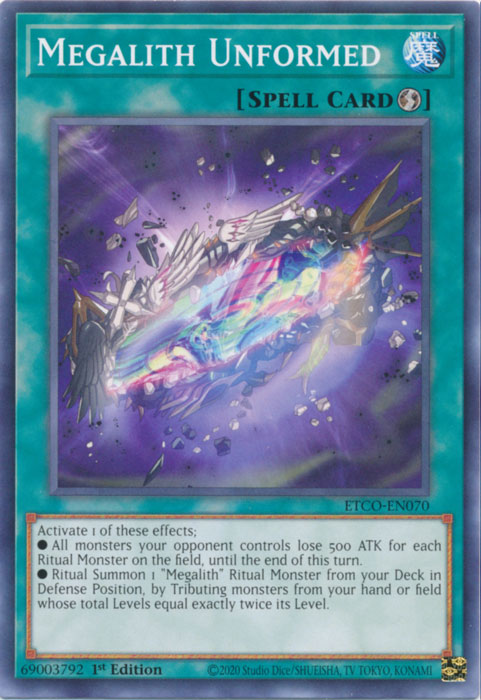Megalith Unformed [ETCO-EN070] Common 