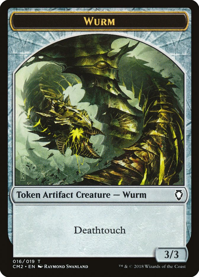 Wurm Token (016/019) [Commander Anthology Volume II Tokens] 