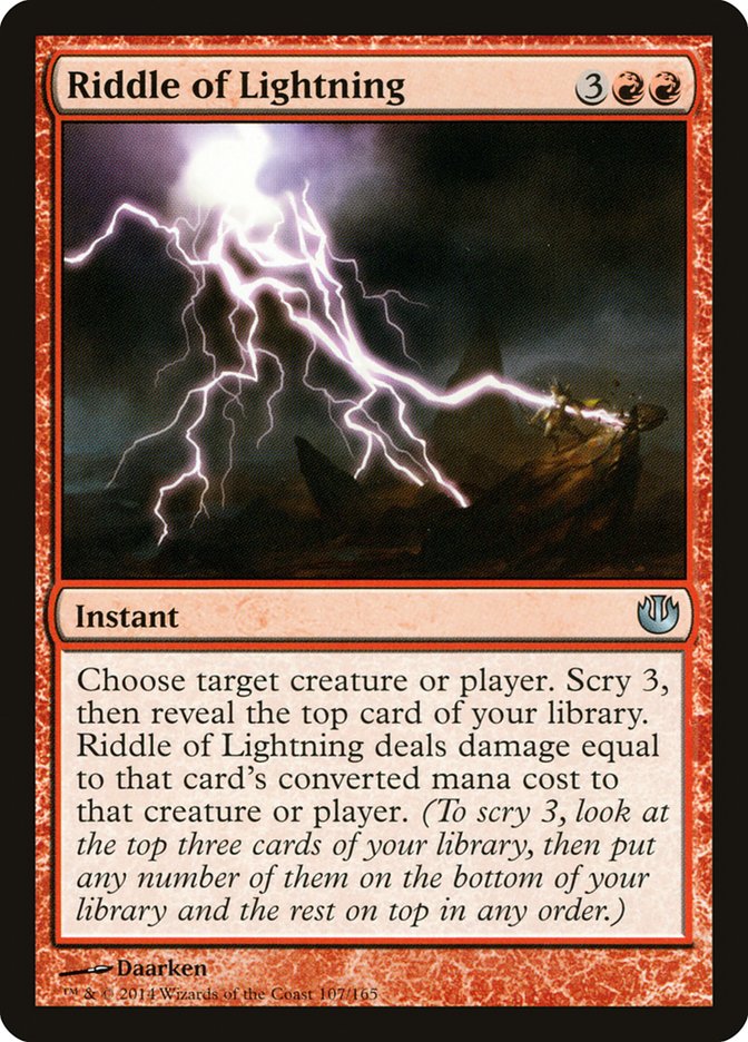 Riddle of Lightning [Journey into Nyx] 